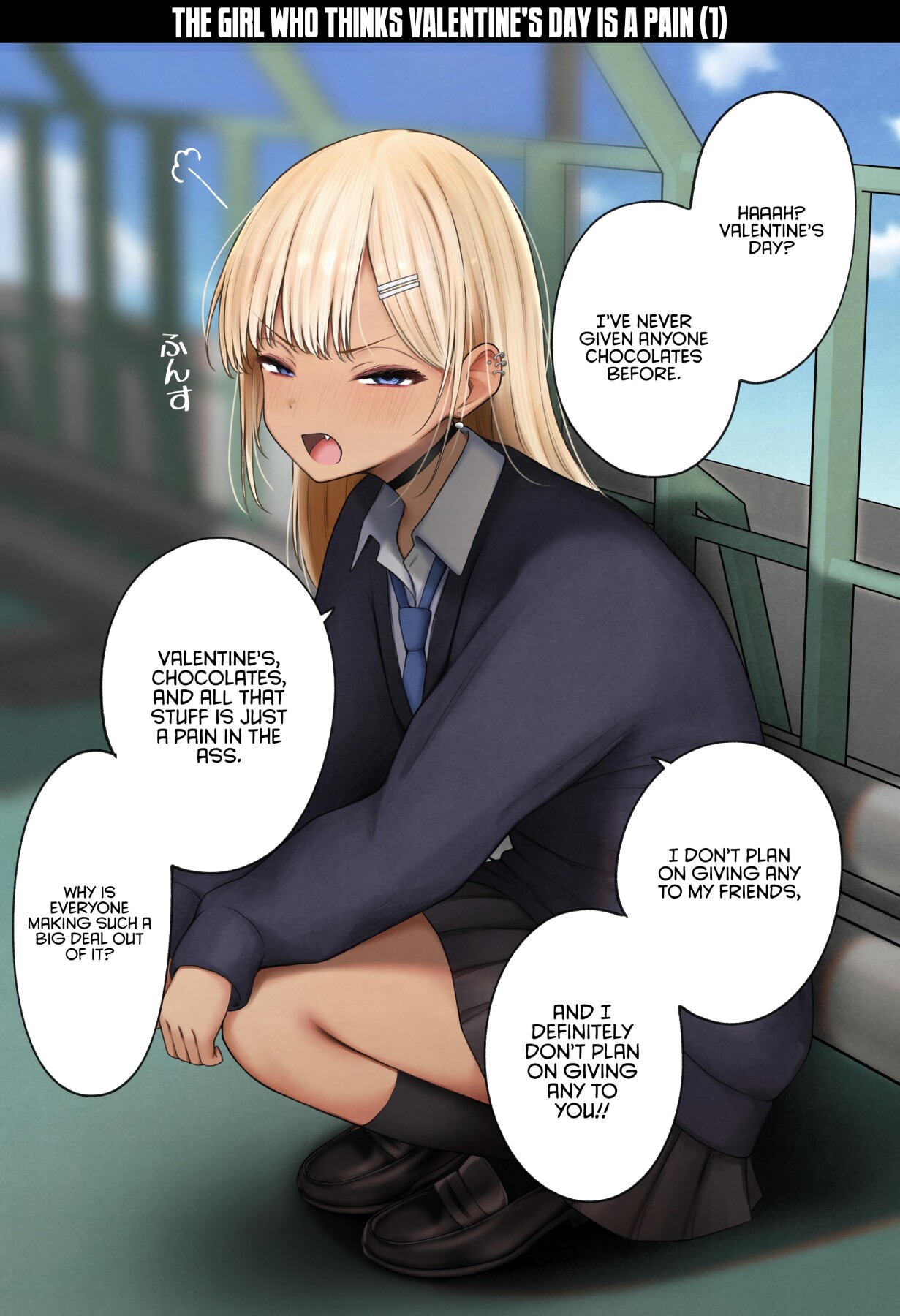 Hentai Manga Comic-The story of how my bedroom became my gyaru childhood friend's fuck-room: onsen ryokan book-Read-85